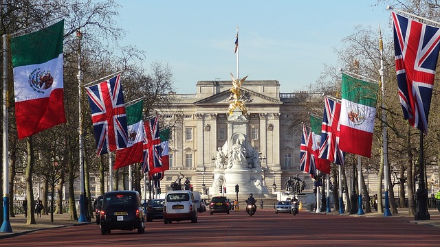 イギリスのバッキンガム宮殿